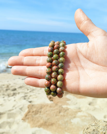 BRACCIALE UNAKITE