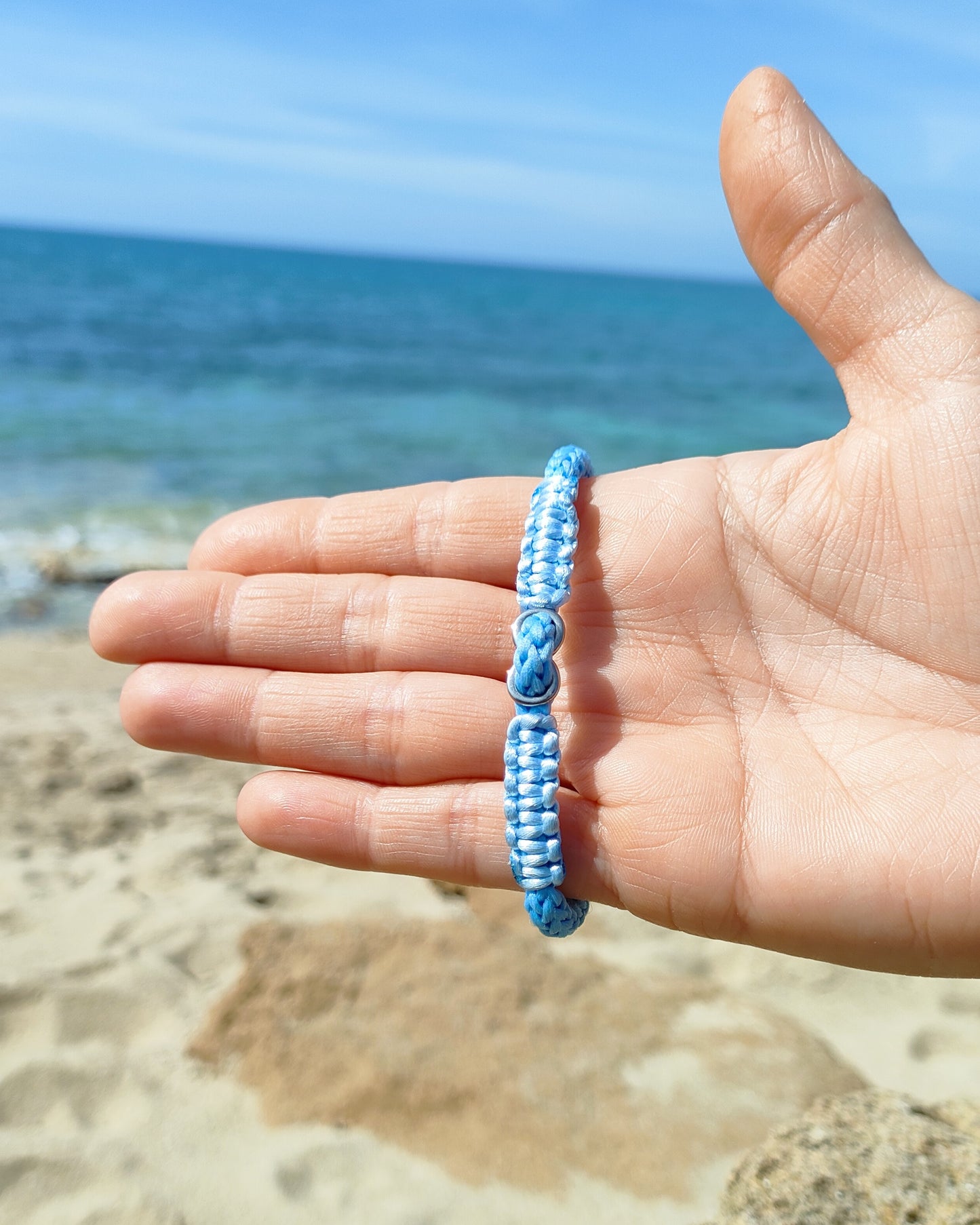 Bracciale Infinity AZZURRO