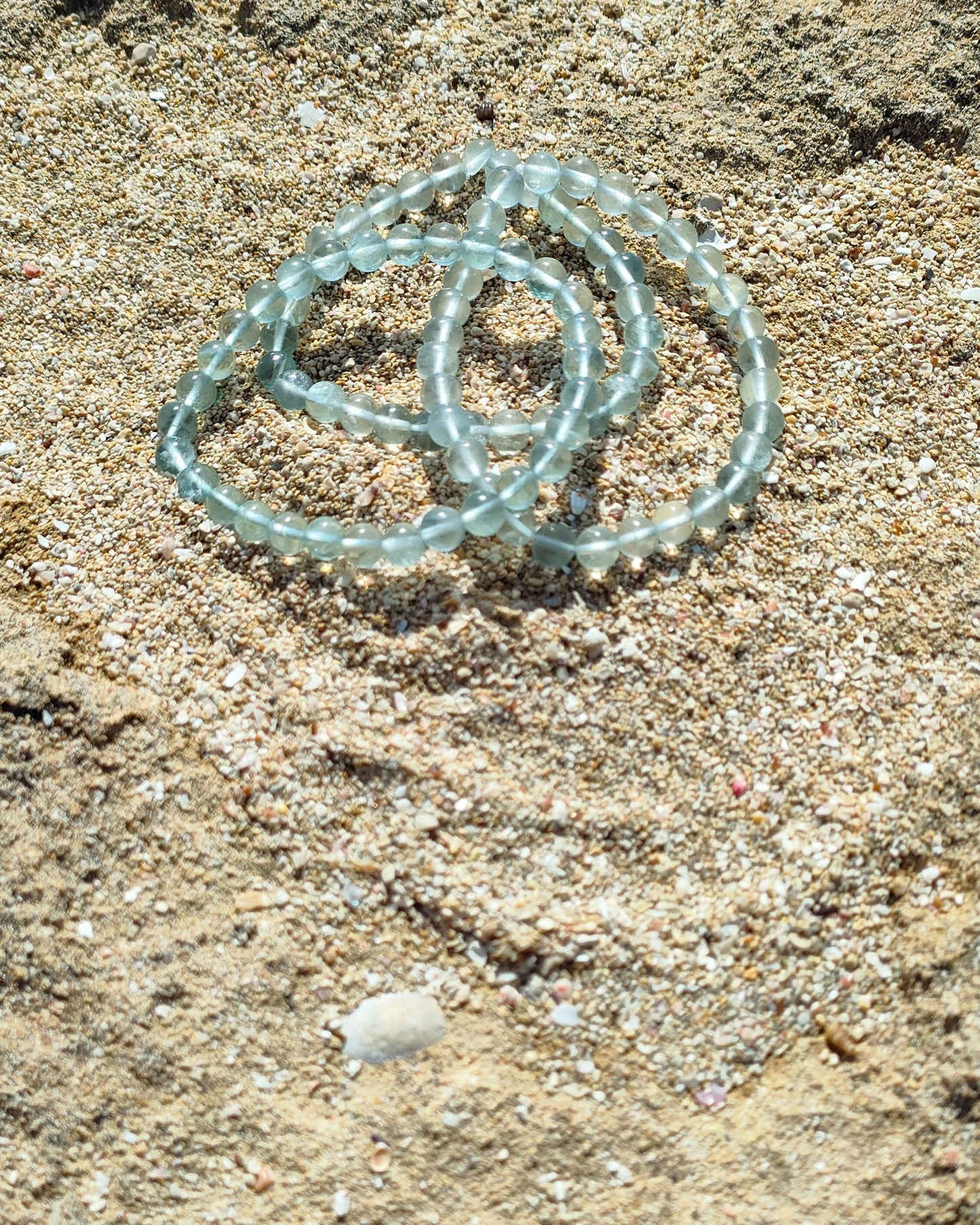 BRACCIALE FLUORITE BLU