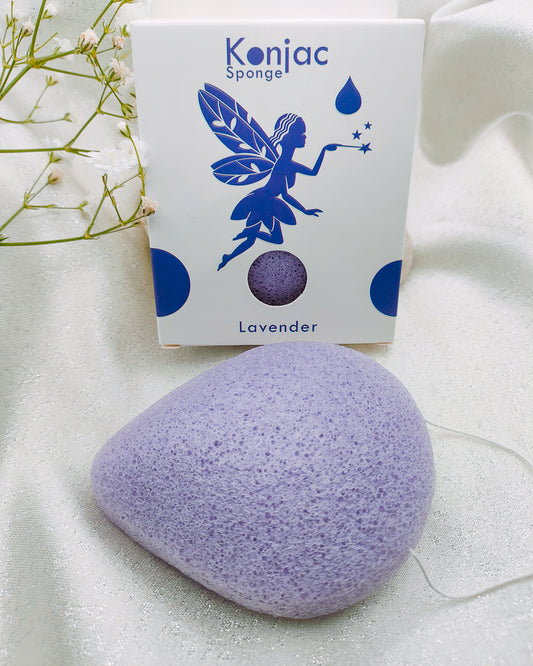 Spugna Konjac a Goccia LAVANDA